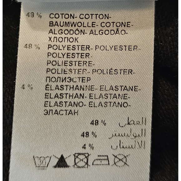 Kookai Strapless Tie Front Cotton  Mini Dress Women's Size 1 Or XS Heather Black - Picture 4 of 4